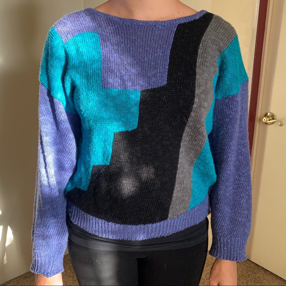 Off Shoulder Sweater - image 2